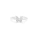 Stia : Butterfly Droplet Ring in Silver - Stia : Butterfly Droplet Ring in Silver