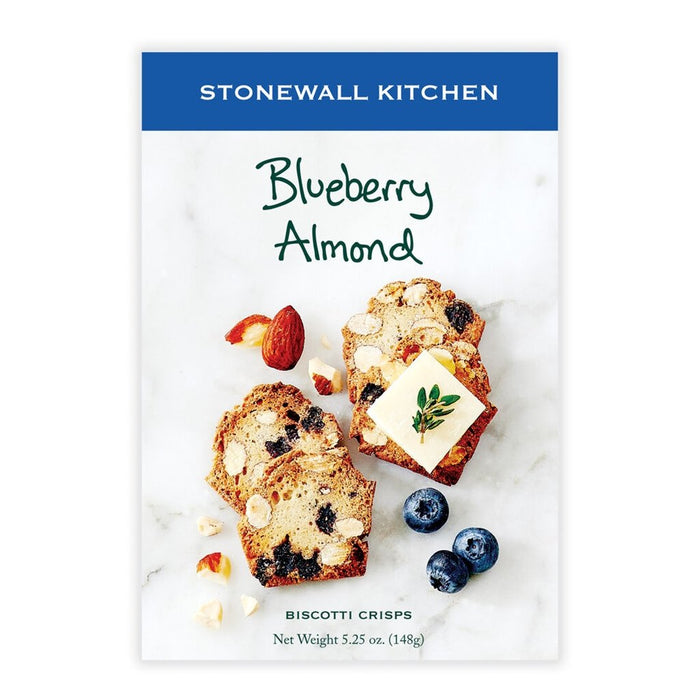 Stonewall Kitchen : Blueberry Almond Biscotti Crisps -