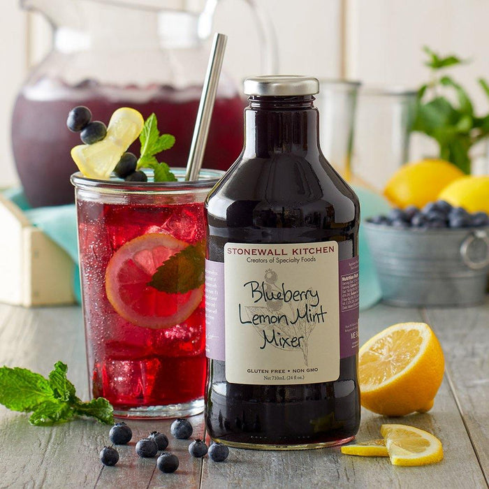 Stonewall Kitchen : Blueberry Lemon Mint Drink Mixer -