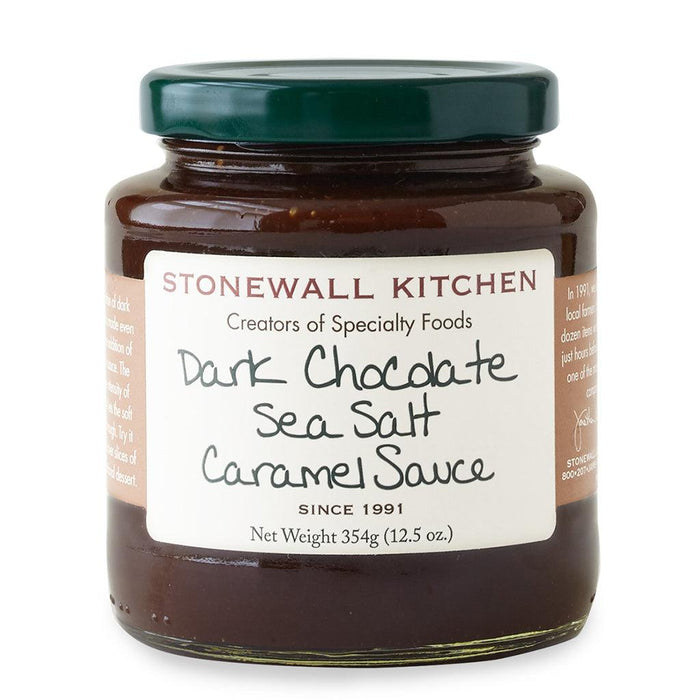 Stonewall Kitchen : Dark Chocolate Sea Salt Caramel Sauce -