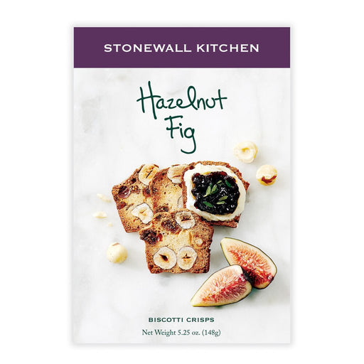 Stonewall Kitchen : Hazelnut Fig Biscotti Crisps - Stonewall Kitchen : Hazelnut Fig Biscotti Crisps