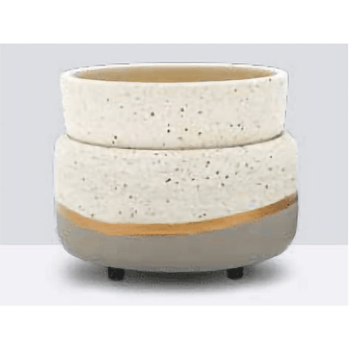 Swan Creek : Ivory & Gold Modern Wax Melter - Swan Creek : Ivory & Gold Modern Wax Melter