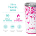 Swig : 22 oz Travel Mug - Falling In Love - Swig : 22 oz Travel Mug - Falling In Love