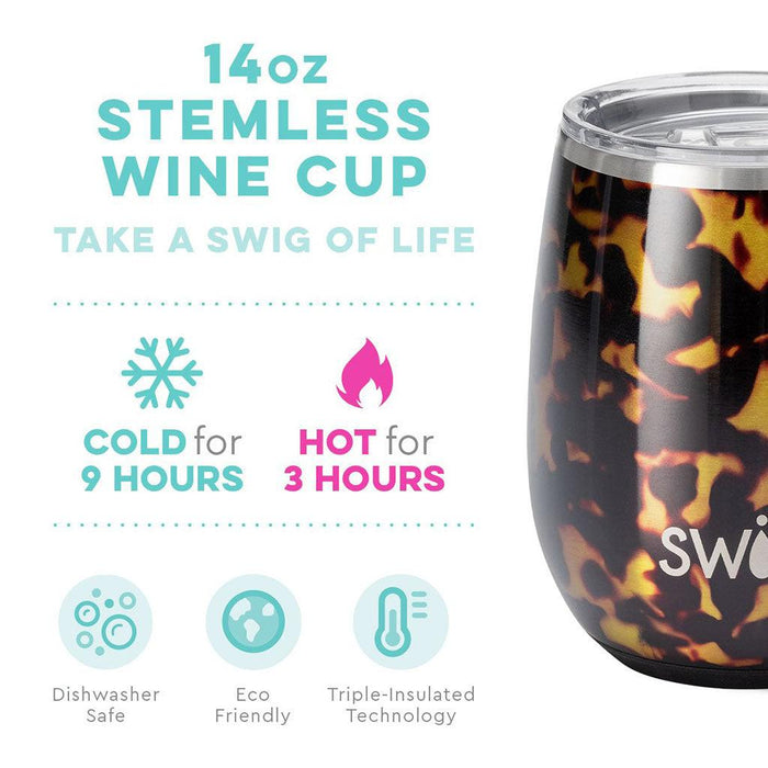Swig : Bombshell Stemless Wine Cup (14oz) -