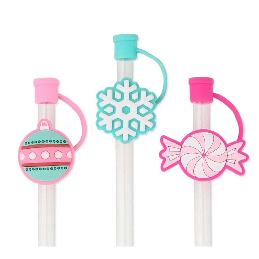 Swig : Christmas Sweets Straw Topper Set - Annies Hallmark and