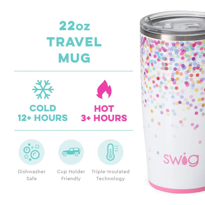 Swig : Confetti Travel Mug (22oz) - Swig : Confetti Travel Mug (22oz)