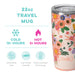 Swig : Full Bloom Travel Mug (22oz) - Swig : Full Bloom Travel Mug (22oz)