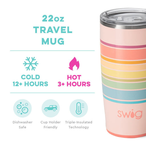 Swig : Good Vibrations Travel Mug (22oz) - Swig : Good Vibrations Travel Mug (22oz)