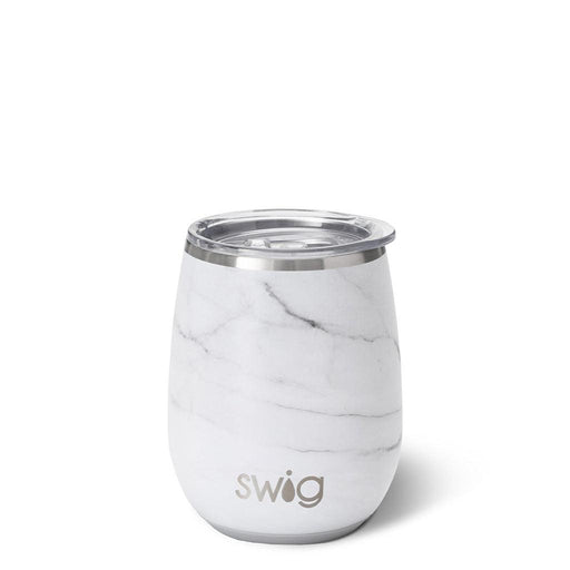 Swig : Marble Stemless Wine Cup (14oz) -