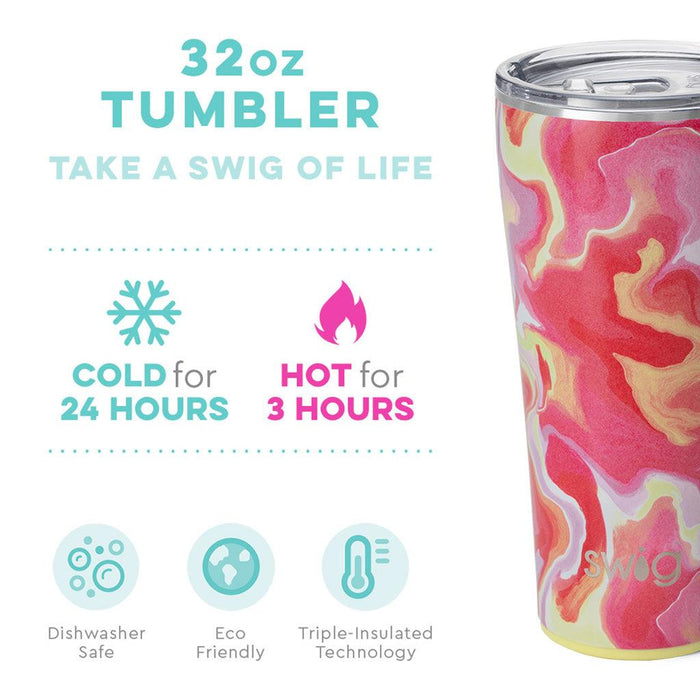 Swig : Pink Lemonade Tumbler (32oz) -