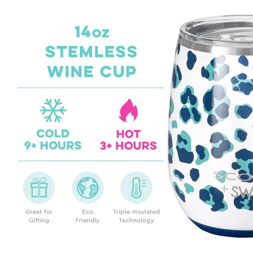 Swig : SCOUT Cool Cat Stemless Wine Cup (14oz) -