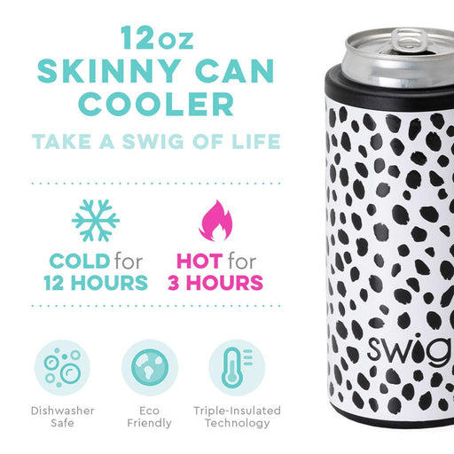 Swig Pattern Skinny Can Cooler — Trudy's Hallmark