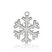 T. Jazelle : Mauve Jade Gemstone Bracelet with Snowflake Opal Sterling Silver Charm - T. Jazelle : Mauve Jade Gemstone Bracelet with Snowflake Opal Sterling Silver Charm