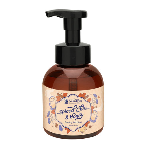 The Naked Bee : Foaming Hand Soap in Spice Chai and Honey 12oz - The Naked Bee : Foaming Hand Soap in Spice Chai and Honey 12oz