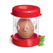 The Negg Hard-Boiled Egg Peeler in Red -