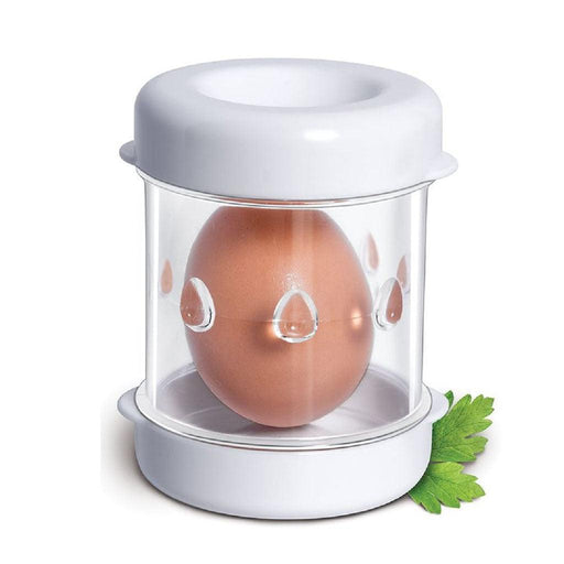 The Negg Hard-Boiled Egg Peeler in White -