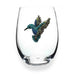 The Queens' Jewels : Hummingbird Jeweled Stemless Wineglass - The Queens' Jewels : Hummingbird Jeweled Stemless Wineglass - Annies Hallmark and Gretchens Hallmark, Sister Stores