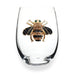 The Queens' Jewels : Queen Bee Jeweled Stemless Wineglass -