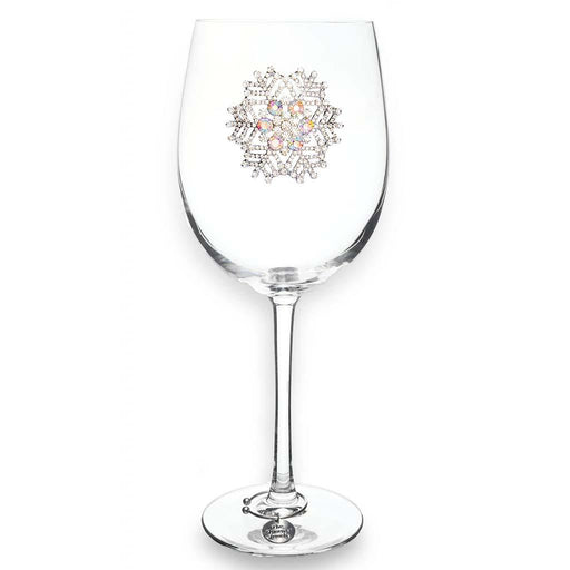 The Queens Jewels Pumpkin Stemmed Wine Glass