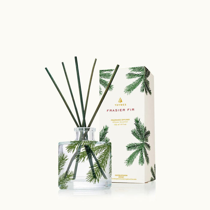 Thymes : Frasier Fir Petite Pine Needle Reed Diffuser - Thymes : Frasier Fir Petite Pine Needle Reed Diffuser - Annies Hallmark and Gretchens Hallmark, Sister Stores