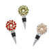 Two's Company : Holiday Wreath Jeweled Bottle Stopper - Two's Company : Holiday Wreath Jeweled Bottle Stopper