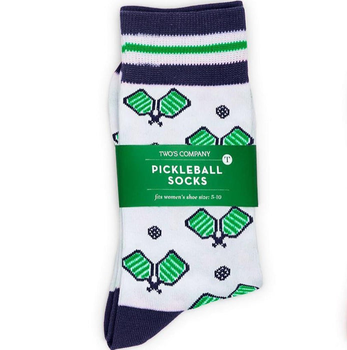 Two's Company : Pickleball Pair of Socks Assorted 1 at random - Two's Company : Pickleball Pair of Socks Assorted 1 at random