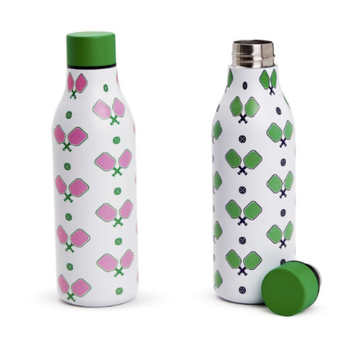 Two's Company : Two's Company Pickleball Water Bottle Assorted 1 at random - Two's Company : Two's Company Pickleball Water Bottle Assorted 1 at random