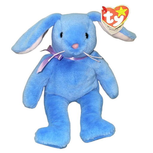 Ty : Beanie Babies - Marsh The Blue Easter Bunny - 6" - Ty : Beanie Babies - Marsh The Blue Easter Bunny - 6"