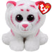 Ty : Beanie Babies - Pink and White Tiger -