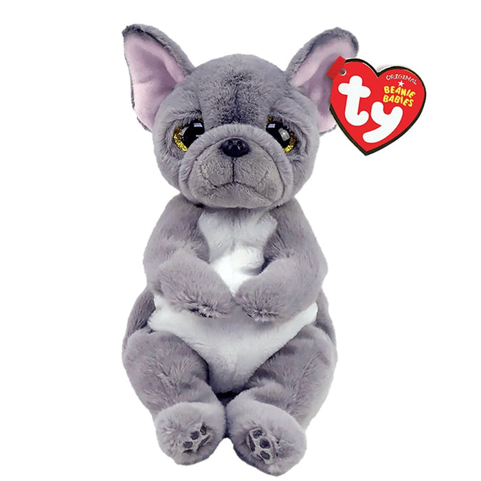 Ty : Beanie Babies - Wilfred the Grey Dog -