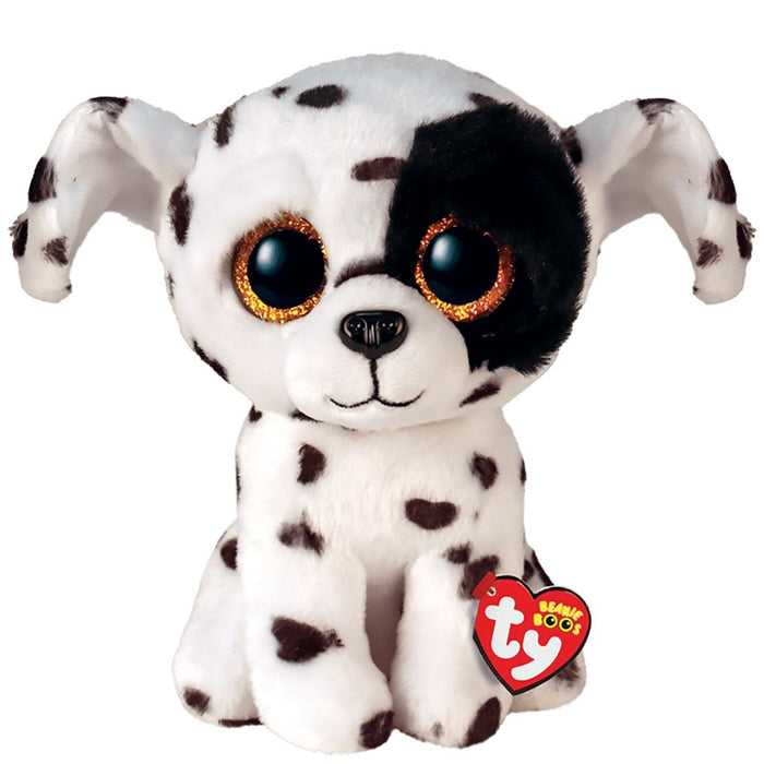 Ty : Beanie Boos - Luther the Spotted Dalmatian -