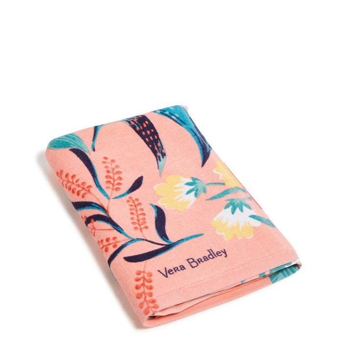 Vera Bradley : Dorm Towel in Paradise Bright Coral - Vera Bradley : Dorm Towel in Paradise Bright Coral