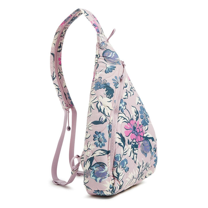 Vera Bradley : Featherweight Sling Backpack in Fresh-Cut Floral Lavender - Vera Bradley : Featherweight Sling Backpack in Fresh-Cut Floral Lavender