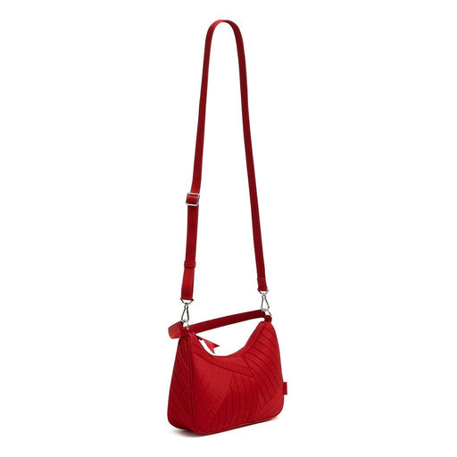 Vera Bradley : Frannie Crescent Crossbody Bag in Cardinal Red - Vera Bradley : Frannie Crescent Crossbody Bag in Cardinal Red