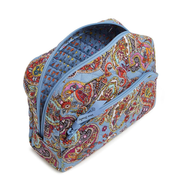 Vera Bradley : Large Cosmetic Bag in Provence Paisley - Vera Bradley : Large Cosmetic Bag in Provence Paisley