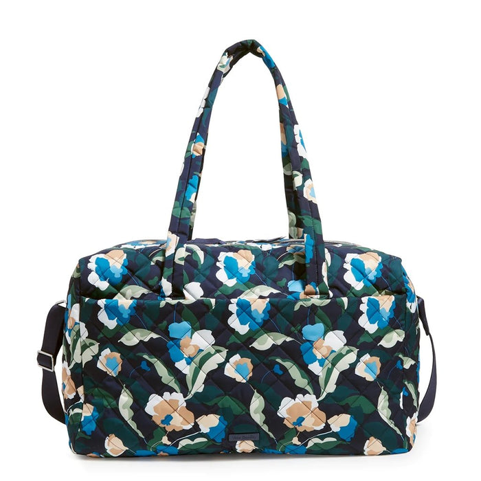 Vera Bradley : Large Travel Duffel Bag in Immersed Blooms - Vera Bradley : Large Travel Duffel Bag in Immersed Blooms
