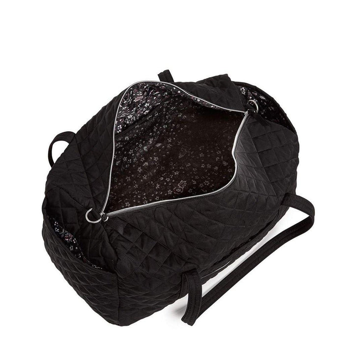 Vera Bradley Large Cosmetic Bag in Performance Twill-Black
