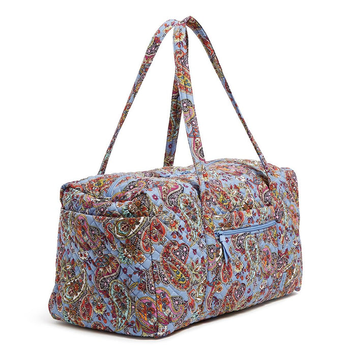 Vera Bradley : Large Travel Duffel Bag in Provence Paisley - Vera Bradley : Large Travel Duffel Bag in Provence Paisley