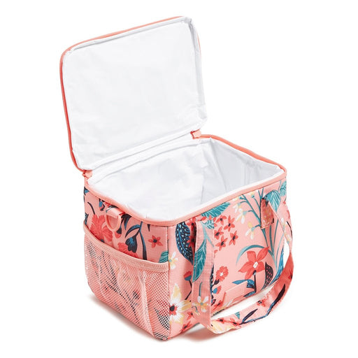 Vera Bradley : Lunch Cooler in Paradise Bright Coral - Vera Bradley : Lunch Cooler in Paradise Bright Coral