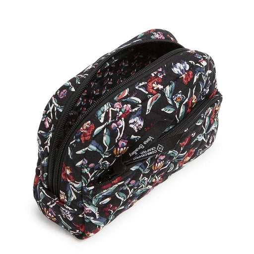 Vera Bradley : Medium Cosmetic Bag in Perennials Noir - Vera Bradley : Medium Cosmetic Bag in Perennials Noir