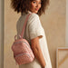Vera Bradley : Mini Backpack in Rose Quartz - Vera Bradley : Mini Backpack in Rose Quartz