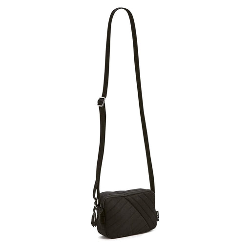 Vera Bradley : Mini Evie Crossbody Bag in Black - Vera Bradley : Mini Evie Crossbody Bag in Black