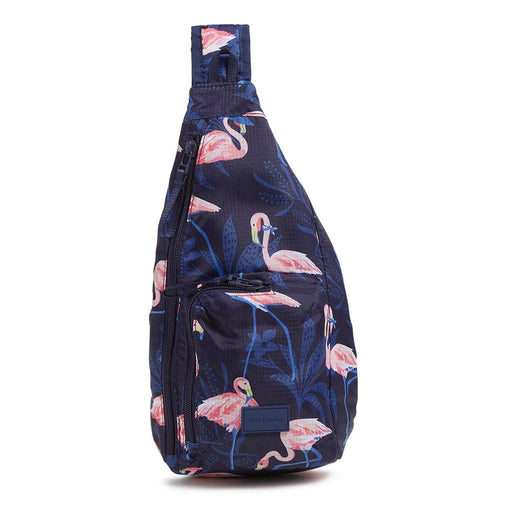 Vera Bradley : Mini Sling Backpack in Flamingo Party - Vera Bradley : Mini Sling Backpack in Flamingo Party