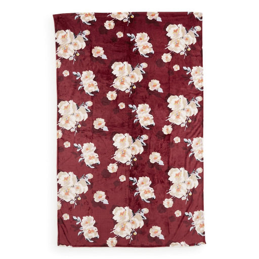 Vera Bradley : Plush Throw Blanket in Blooms And Branches - Vera Bradley : Plush Throw Blanket in Blooms And Branches