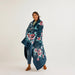 Vera Bradley : Plush Throw Blanket in Rose Toile -