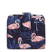 Vera Bradley : RFID Finley Small Wallet in Flamingo Party - Vera Bradley : RFID Finley Small Wallet in Flamingo Party