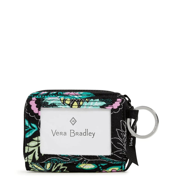 Vera Bradley : RFID Petite Zip-Around Wallet In Island Garden -