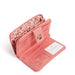 Vera Bradley : RFID Turnlock Wallet in Recycled Cotton Terra Cotta Rose -