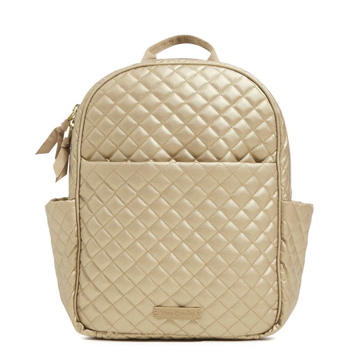 Vera Bradley : Small Backpack in Champagne Gold Pearl - Vera Bradley : Small Backpack in Champagne Gold Pearl