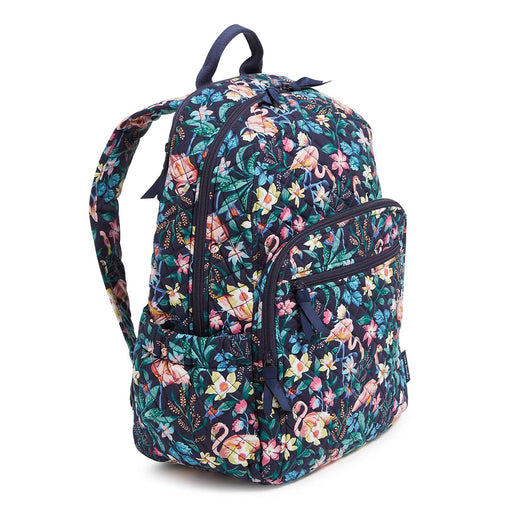 Vera Bradley : Small Backpack in Flamingo Garden - Vera Bradley : Small Backpack in Flamingo Garden